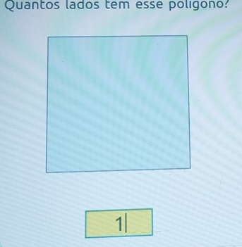 Quantos lados tem esse poligono? 
1