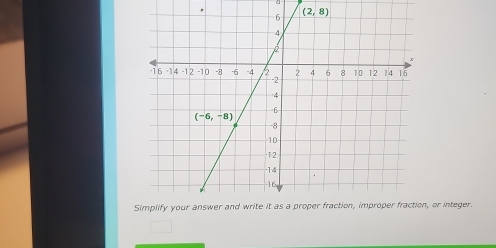 " (2,8)
, or integer.