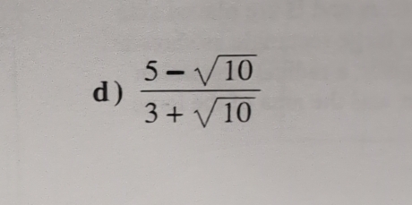  (5-sqrt(10))/3+sqrt(10) 