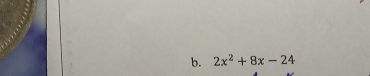 2x^2+8x-24