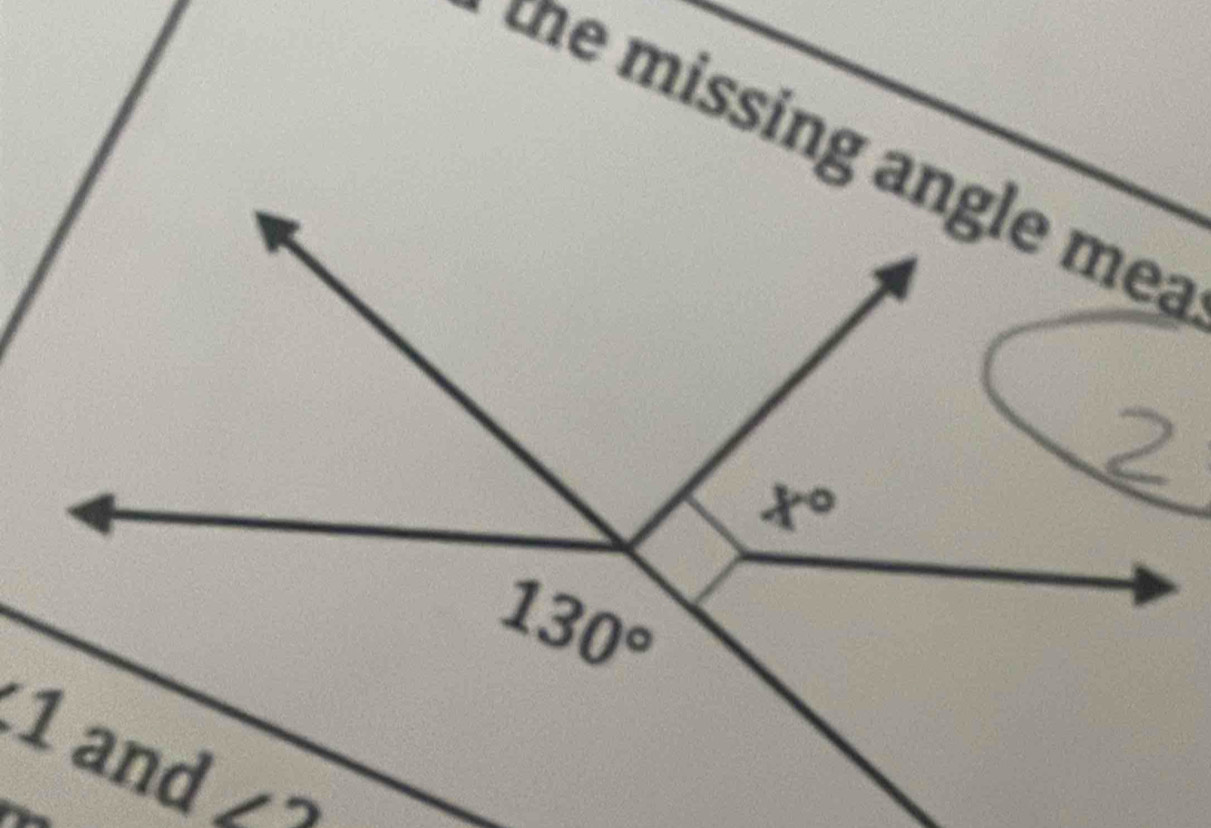 missing angle mea