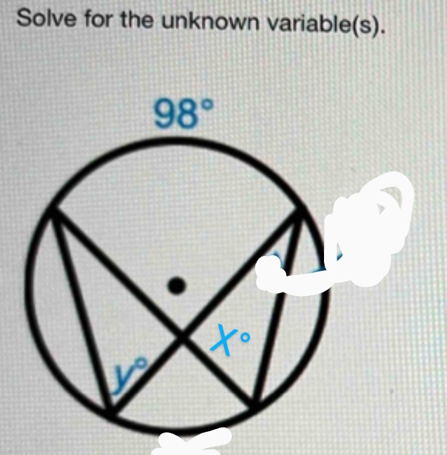 Solve for the unknown variable(s).