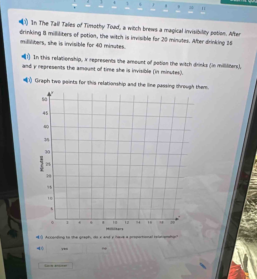Solved: 2 3 4 5 6 7 8 9 10 11 In The Tall Tales of Timothy Toad, a ...