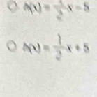 h(x)= 1/2 x-5
h(x)= 1/2 x+5