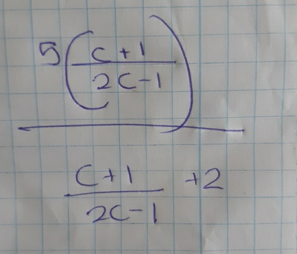 frac frac c( c/2 +1)c+1 (c+1)/c-1 