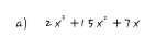 2x^3+15x^2+7x