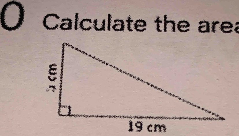 Calculate the area