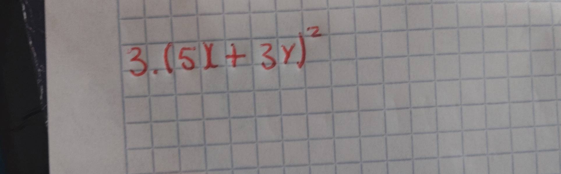 (5x+3y)^2