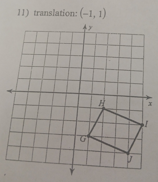 translation: (-1,1)
x