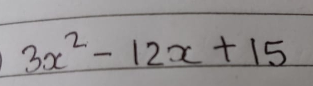 3x^2-12x+15