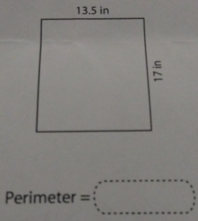 Perimeter=□