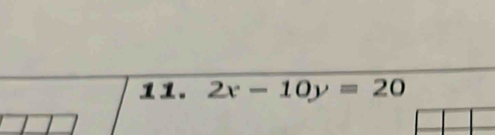 2x-10y=20