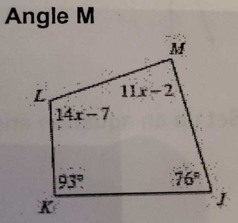 Angle M