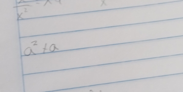  2/x^2 =lambda 
a^2+a