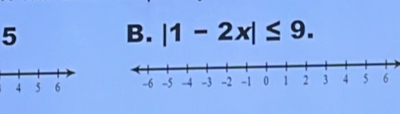 |1-2x|≤ 9.