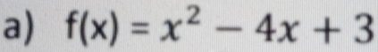 f(x)=x^2-4x+3