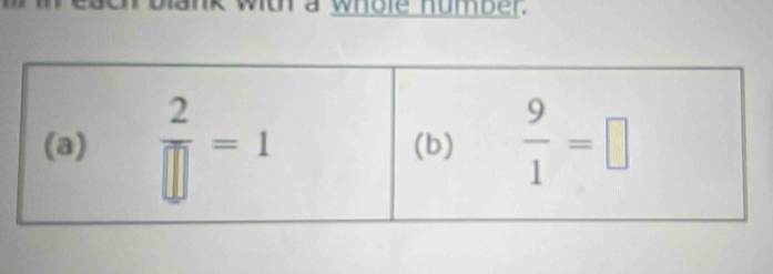 、 with a whole number.