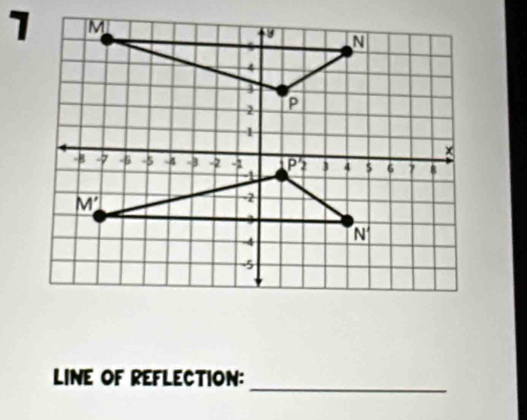 LINE OF REFLECTION: