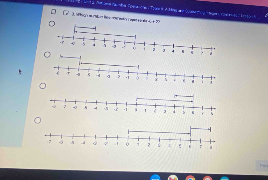 Solved: nez / Unit 2: Rational Number Operations / Topic 8: Adding and ...