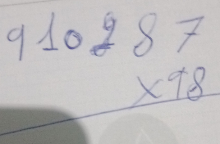 beginarrayr 910887* 98
-frac  1/2 100=frac 11/2100