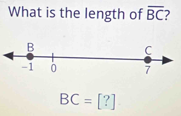 What is the length of overline BC 2
BC=[?]