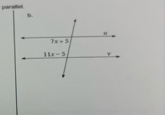 parallel.