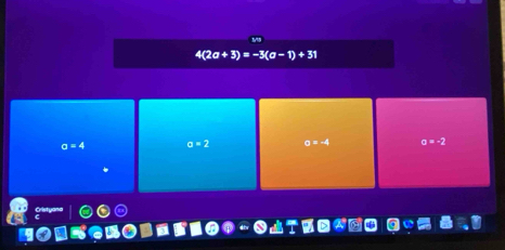 a=4 a=2 a=-4 a=-2