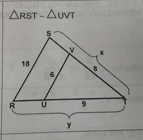 △ RSTsim △ UVT