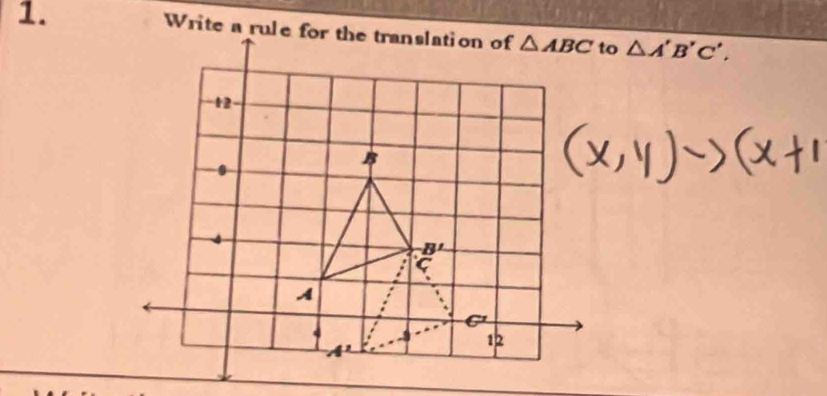 △ A'B'C',