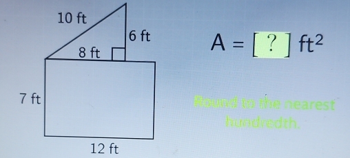 A=[?]ft^2