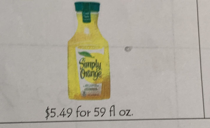 $5.49 for 59 fl oz.