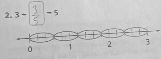 3/ =5