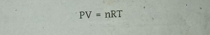 PV=nRT