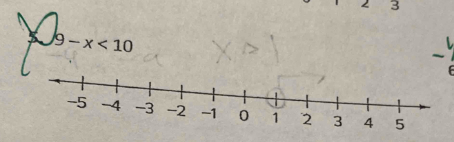 2 3
9-x<10</tex>