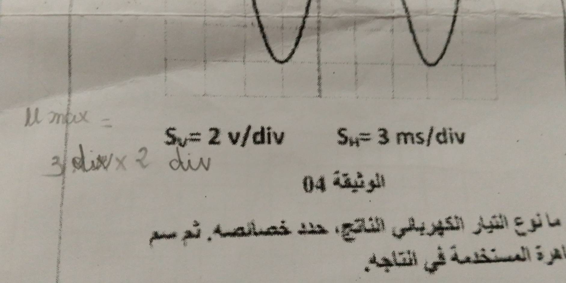 S_u=2v/div
S_11=3ms/div
k 1
mn