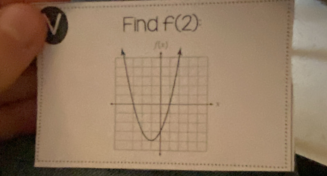 Find f(2)