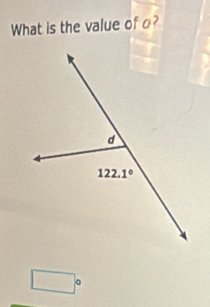 What is the value of o?
□°