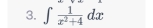 ∈t  1/x^2+4 dx