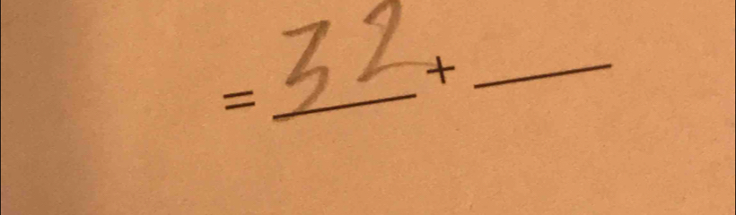 + 
=