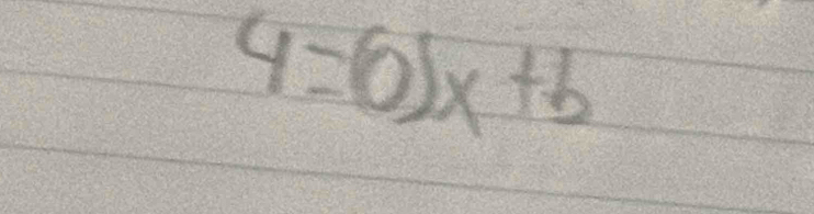 4=6)x+b