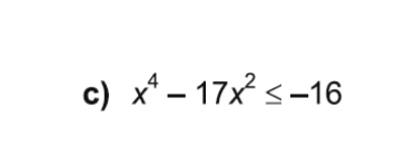 x^4-17x^2≤ -16