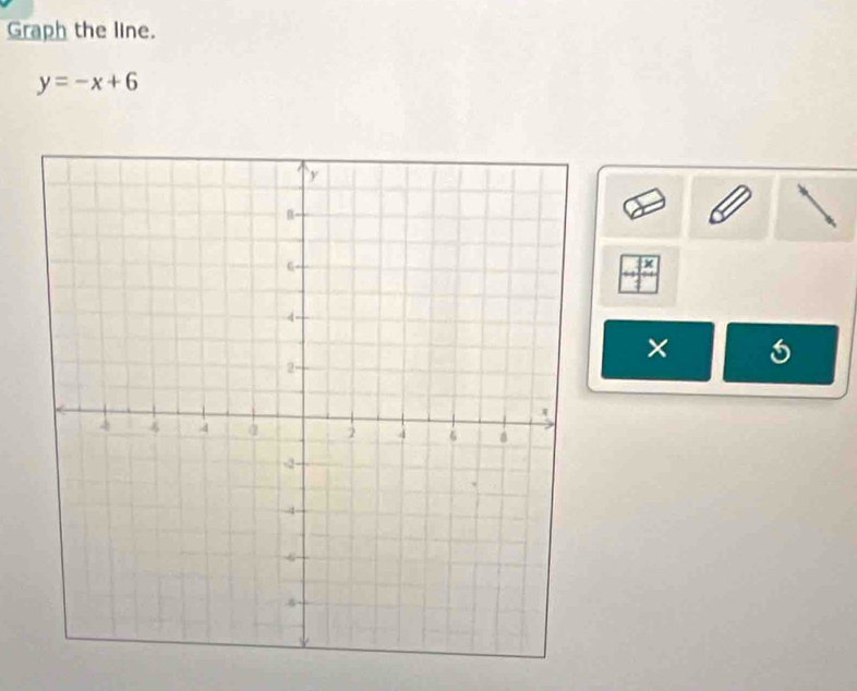 Graph the line.
y=-x+6
×