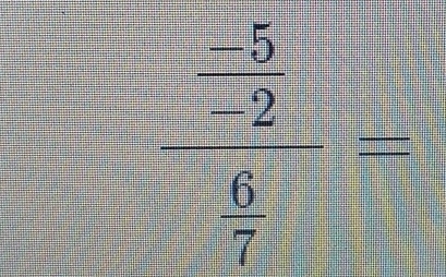 frac  5/-2 frac 6