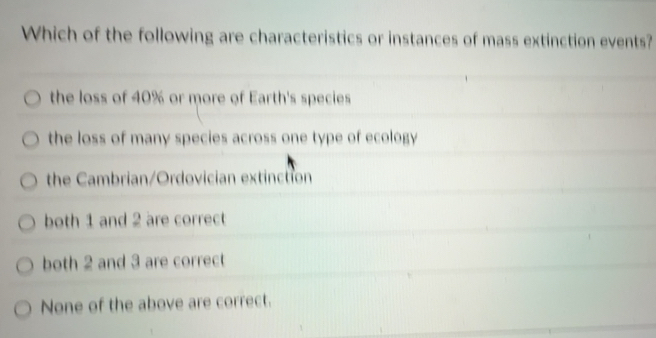 Solved: Which of the following are characteristics or instances of mass ...