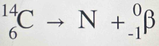 _6^(14)Cto N+_(-1)^0beta