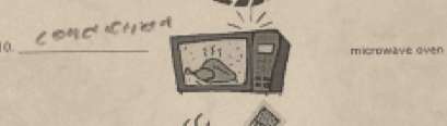 10._ 
microwave oven