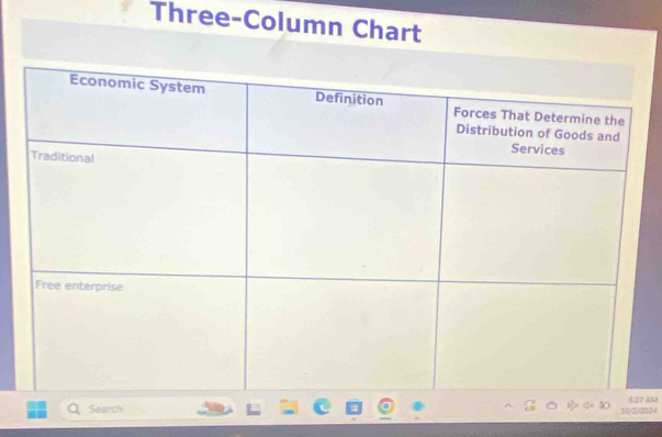 Three-Column Chart 
Search AM 
10/2/ 20, 34