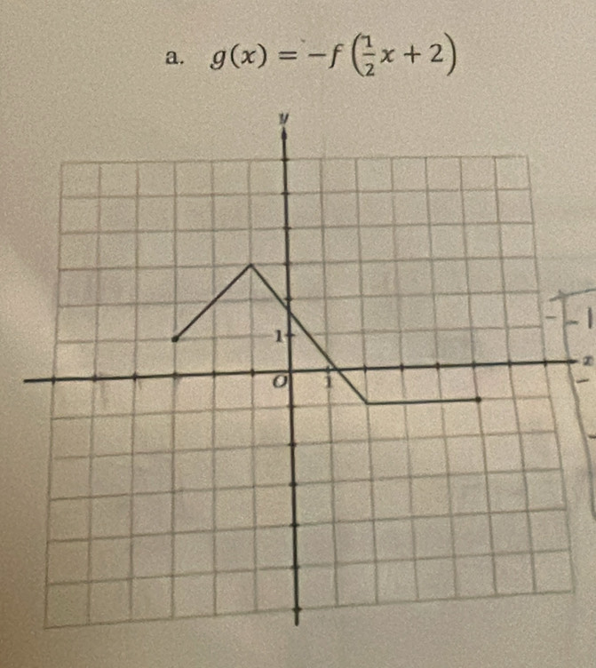 g(x)=-f( 1/2 x+2)
D