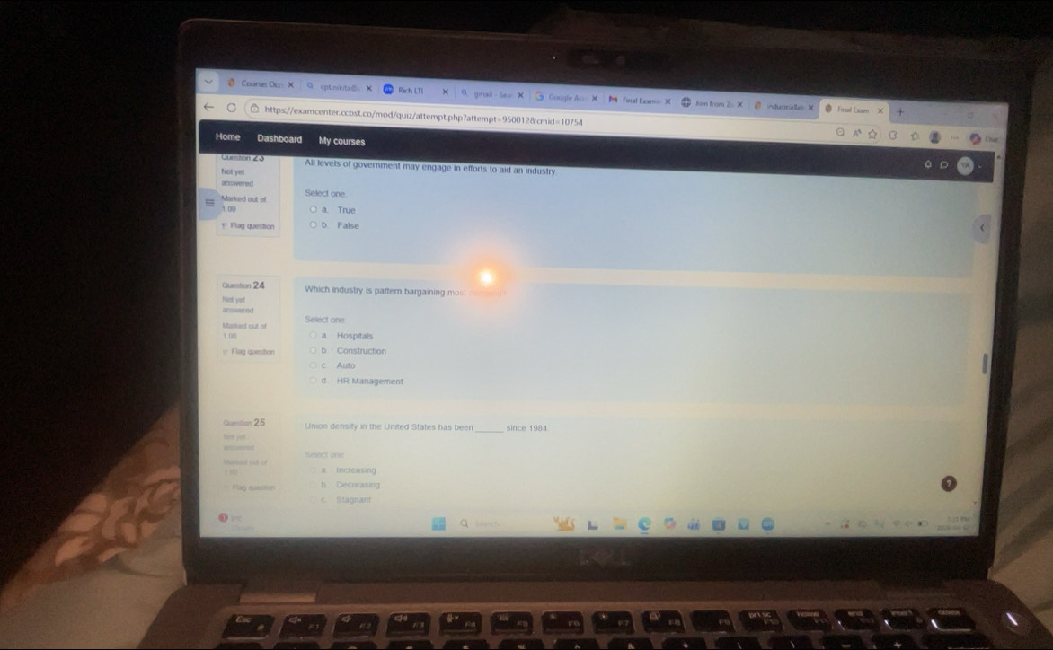 Solved: Courss Oc Google As Final Exer ducrll × Fnal Exam https ...