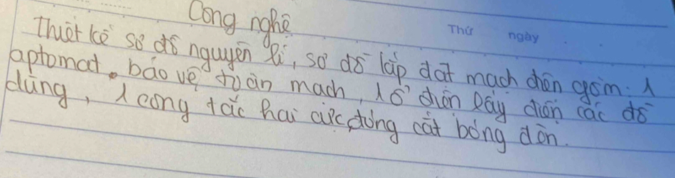 long nohe 
Thuer ke so dó nguyen Ri, so dó lap dat mach chén gàm. 
aptomat, bāo ve tù àn mach, (ǒ´shón Rāy ción cáuǒ 
dàng, eong tāc hai circdong cat bong dòn